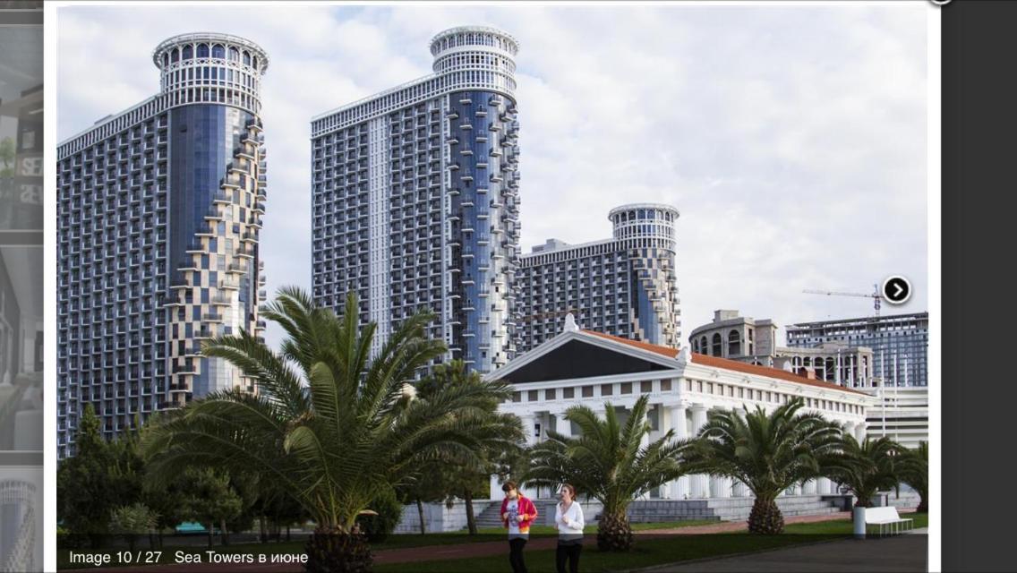 Apartment Sea Tower Khimshiashvili 15 บาทูมิ ภายนอก รูปภาพ